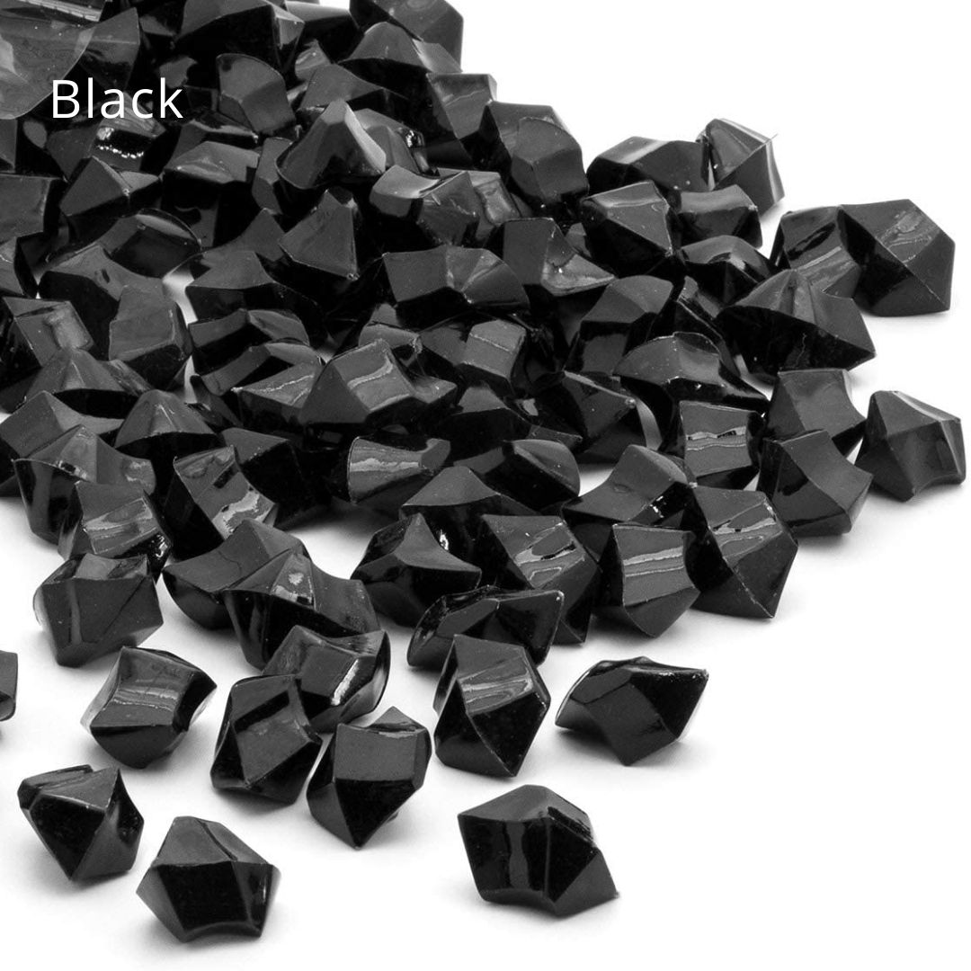 Crystal Plastic Pebbles plant pot gardening, aquarium, home decor Aacc179