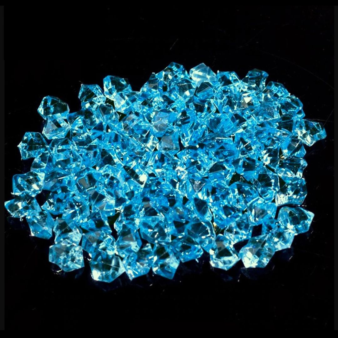 Crystal Plastic Pebbles plant pot gardening, aquarium, home decor Aacc179