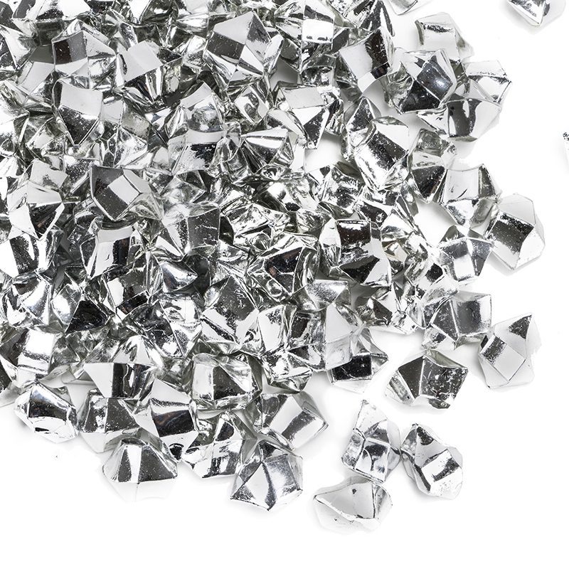 Crystal Plastic Pebbles plant pot gardening, aquarium, home decor Aacc179