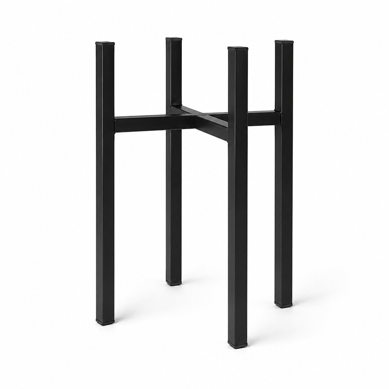 Heavy-duty 42cm metal planter pot stand by Alton Flowers, durable for home decor, garden, and event display.
