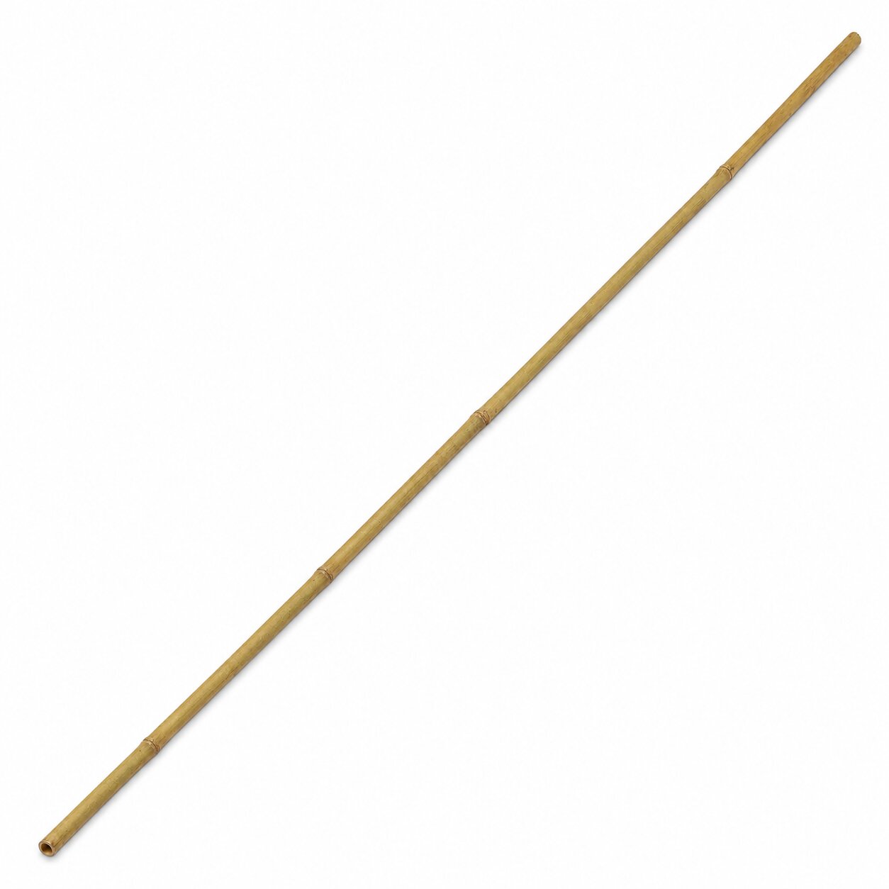 145cm long natural dried bamboo pole for garden plant support stakes