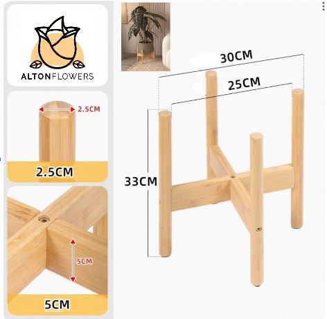 🔥SG Local Seller🔥2025 Upgrade Scandinavian Style floor Flower Plant Rack Outdoor Storage Shelf Rack Flower Pot Rack Indoor Living Room Aacc359-1