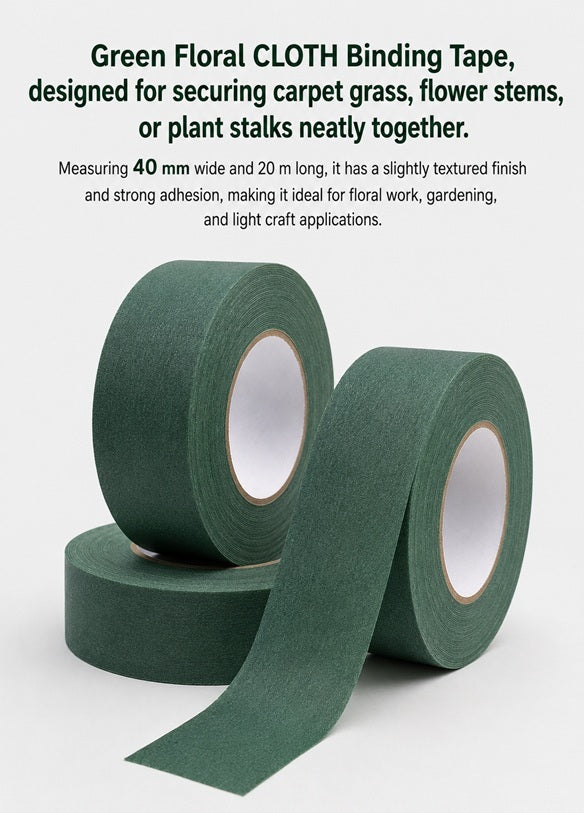 Green CLOTH Tape for multi flora application use