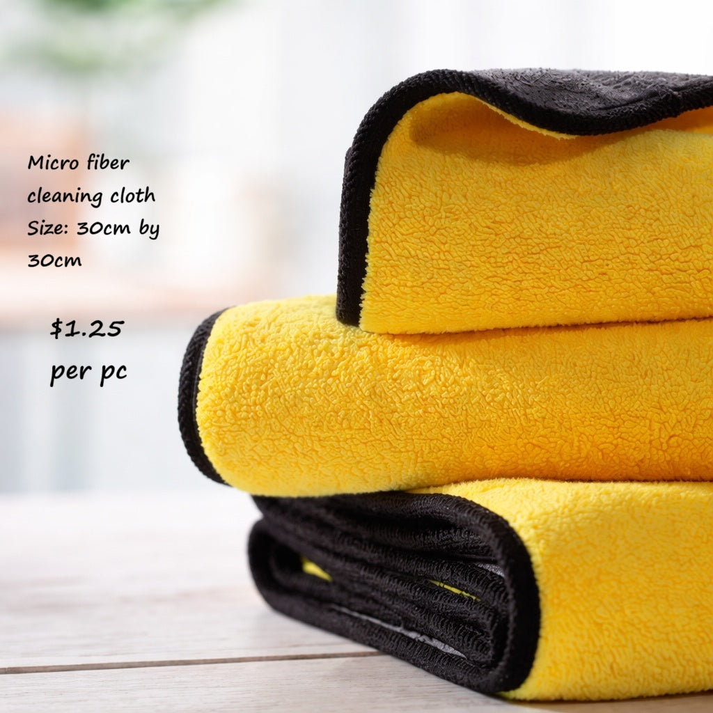Rag Cloth Cleaning Cloth Reusable Microfiber Cleaning Cloth Home Car Glasses Windows Mirror Washing Towel Multi-purpose Aacc397-1