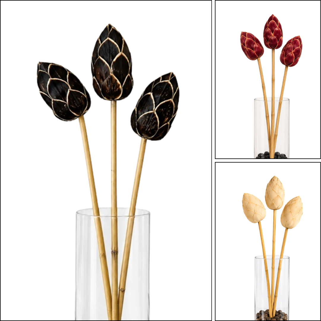 Bamboo Art Bud Natural Unique Elegant