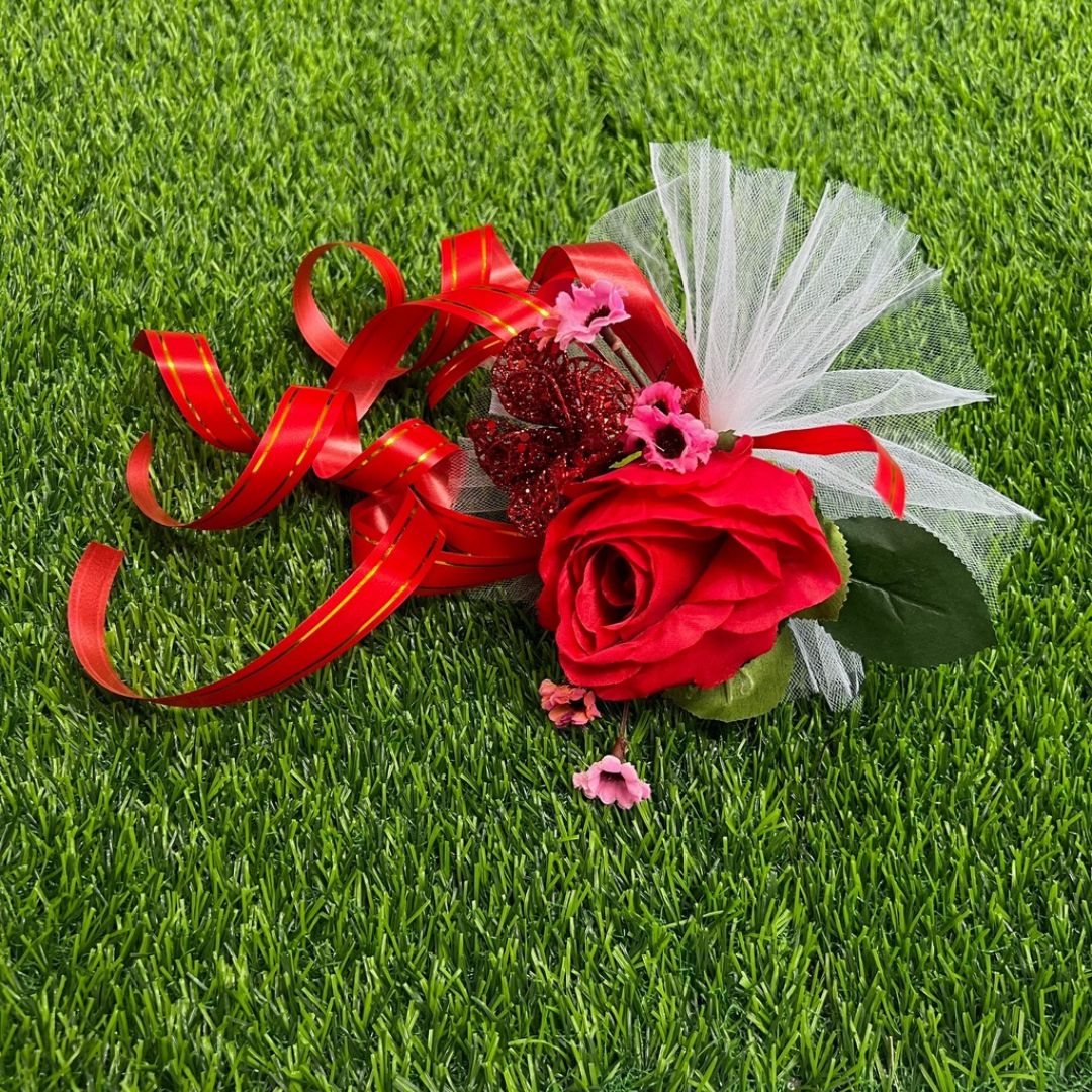 Wedding Car hand crafted Decorations Door Handle Flowers Ribbon Flowers Floral Silk Artificial Bouquet Acar001