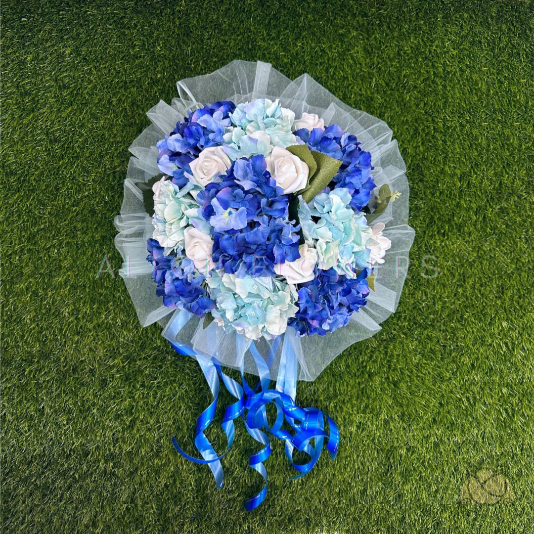 Handcrafted Bridal Wedding Car Decorations Front Bonnet Flowers Ribbon Flower Floral Silk Artificial Bouquet Centerpiece