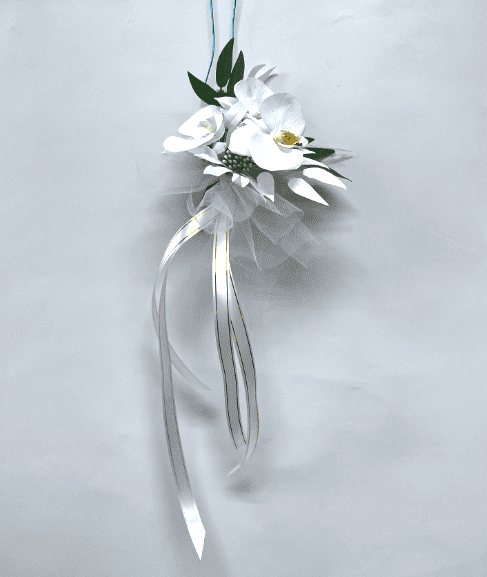 Wedding Car hand crafted Decorations Door Handle Flowers Ribbon Flowers Floral Silk Artificial Bouquet  Acar034