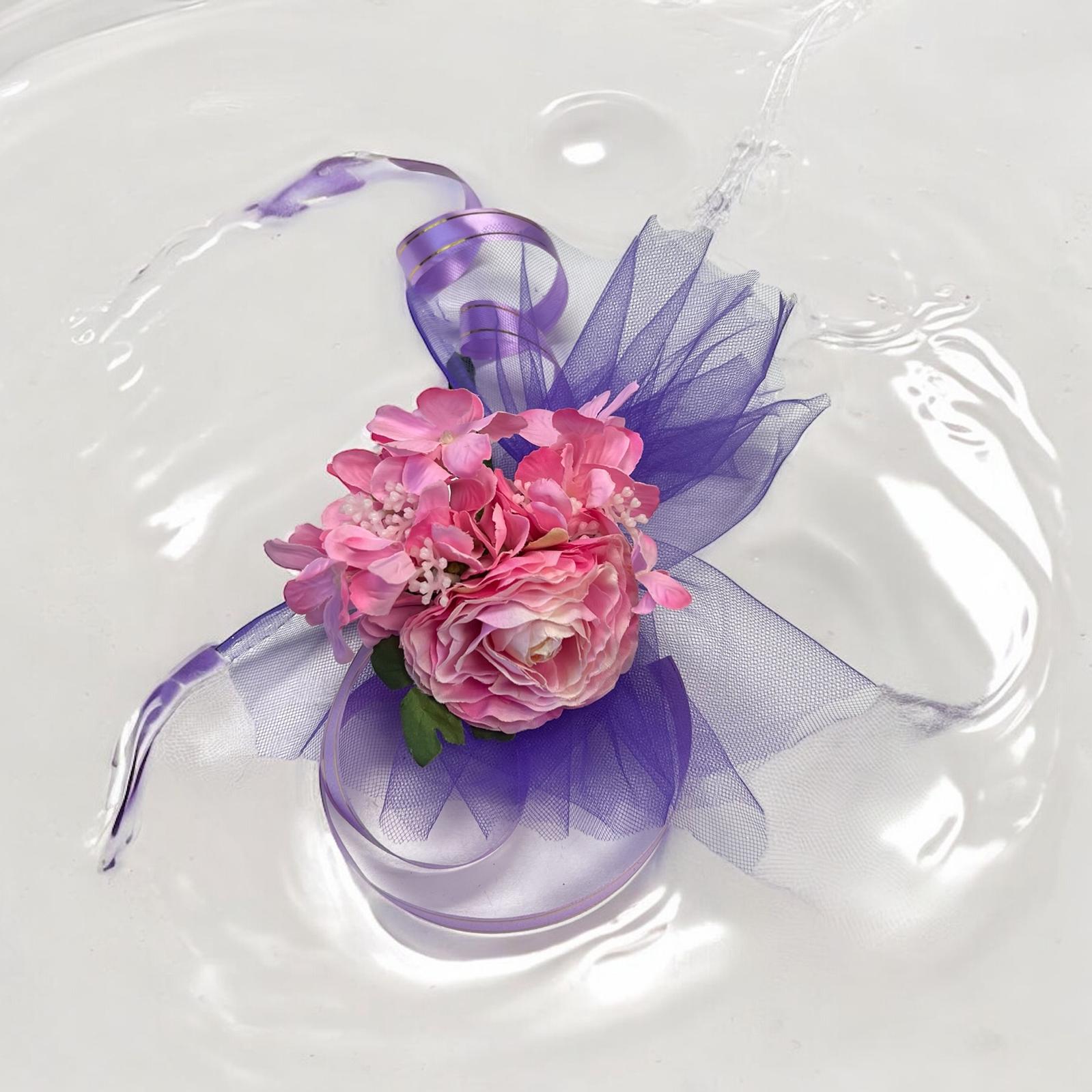 Wedding Car hand crafted Decorations Door Handle Flowers Ribbon Flowers Floral Silk Artificial Bouquet  Acar034