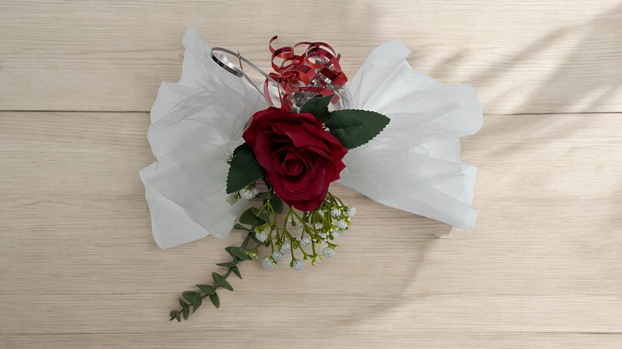 Wedding Car hand crafted Decorations Door Handle Flowers Ribbon Flowers Floral Silk Artificial Bouquet  Acar061