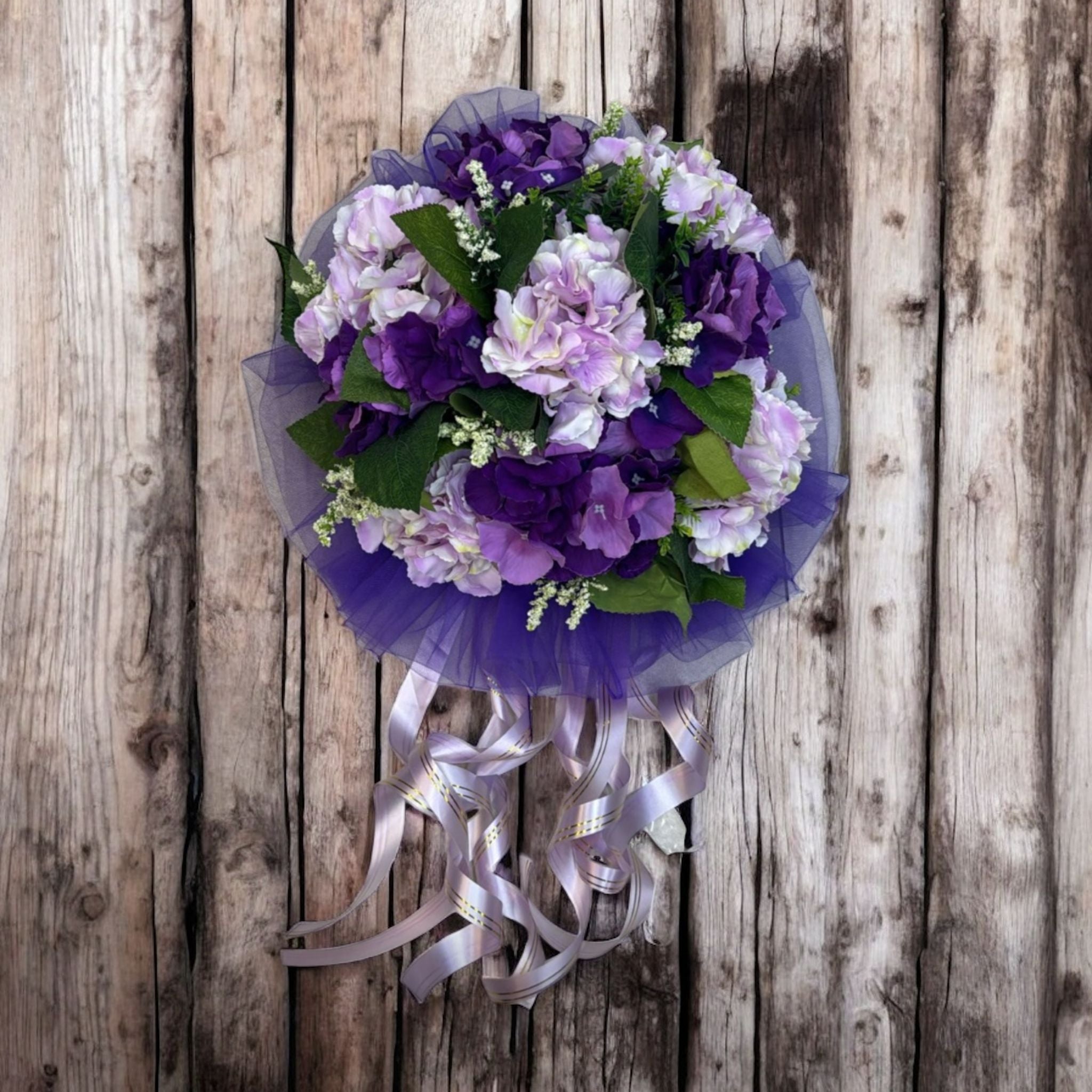 Elegance Wedding Car Flowers – Premium Floral Arrangements with Netting
