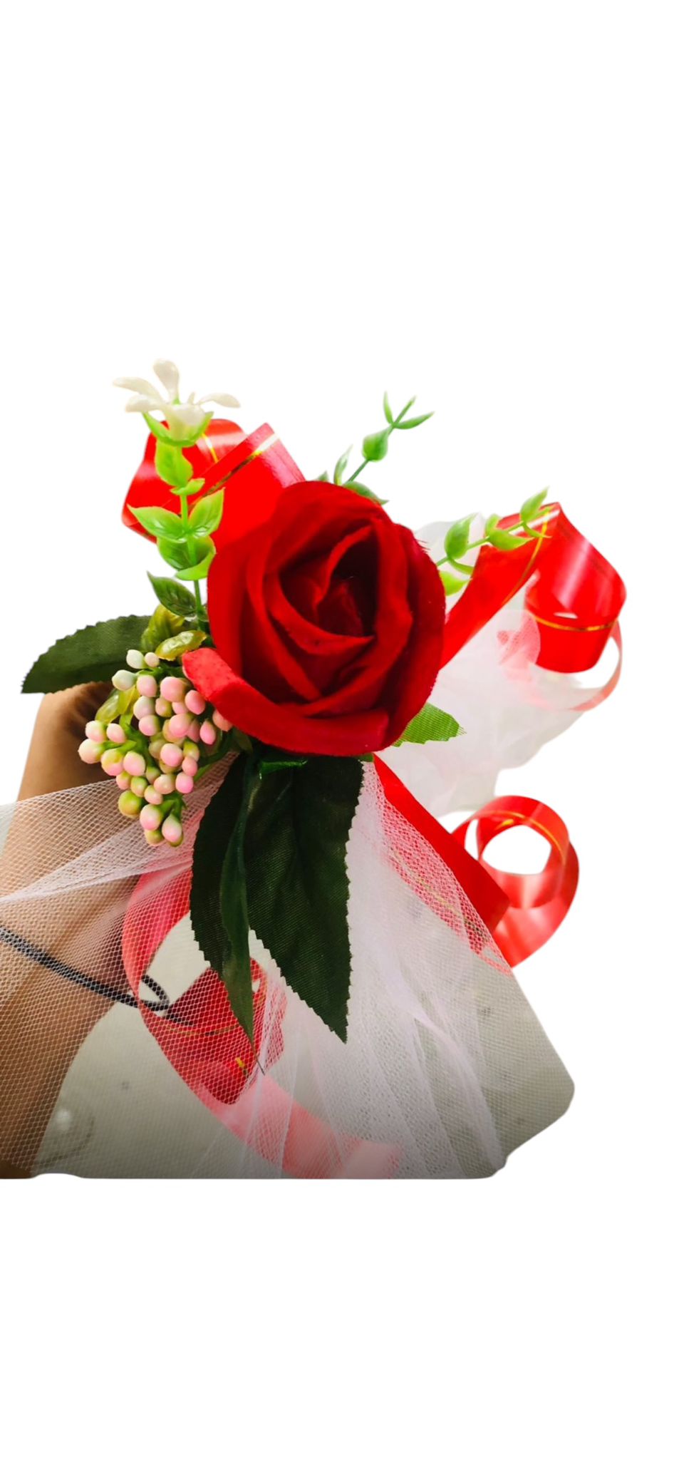 Wedding Car hand crafted Decorations Door Handle Flowers Ribbon Flowers Floral Silk Artificial Bouquet  Acar100