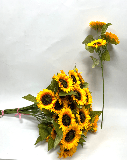 Flower Sunflower x 3 Afaux519