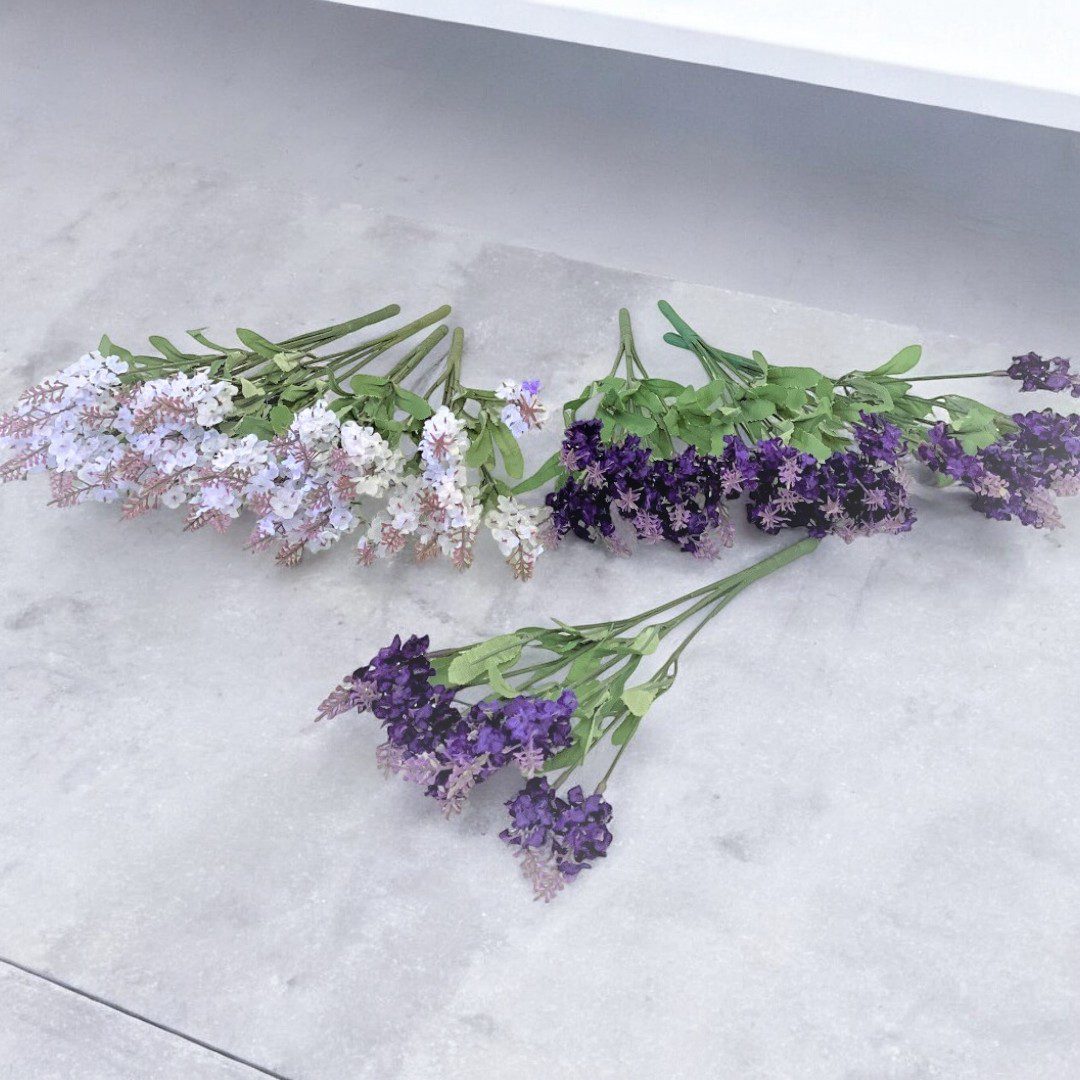 Flower Artificial Lavender Bush  Afaux550