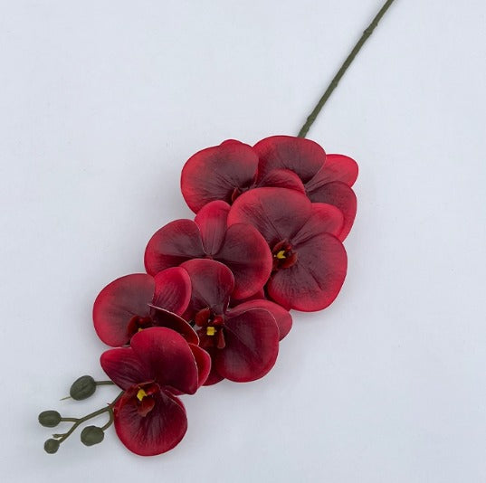 Flower Orchids Cybidium x7 flower heads per stalk artificial Afaux608