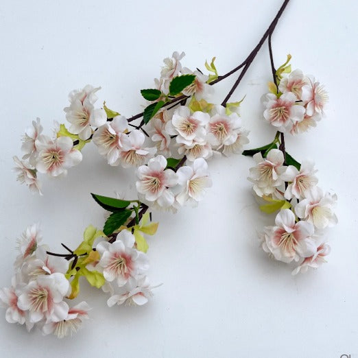 Artificial Plum Blossom Branch – 70cm Length