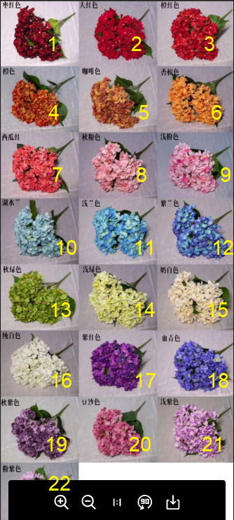 Flower Artificial Hydrangea Bush x5 flower heads, arrangement, home decor, events, weddings AFaux718