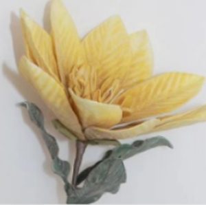 Flower Handwrapped Magnolia Large Single, home decor, events, gardens Afaux753