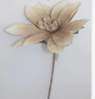 Flower Handwrapped Magnolia Large Single, home decor, events, gardens Afaux753