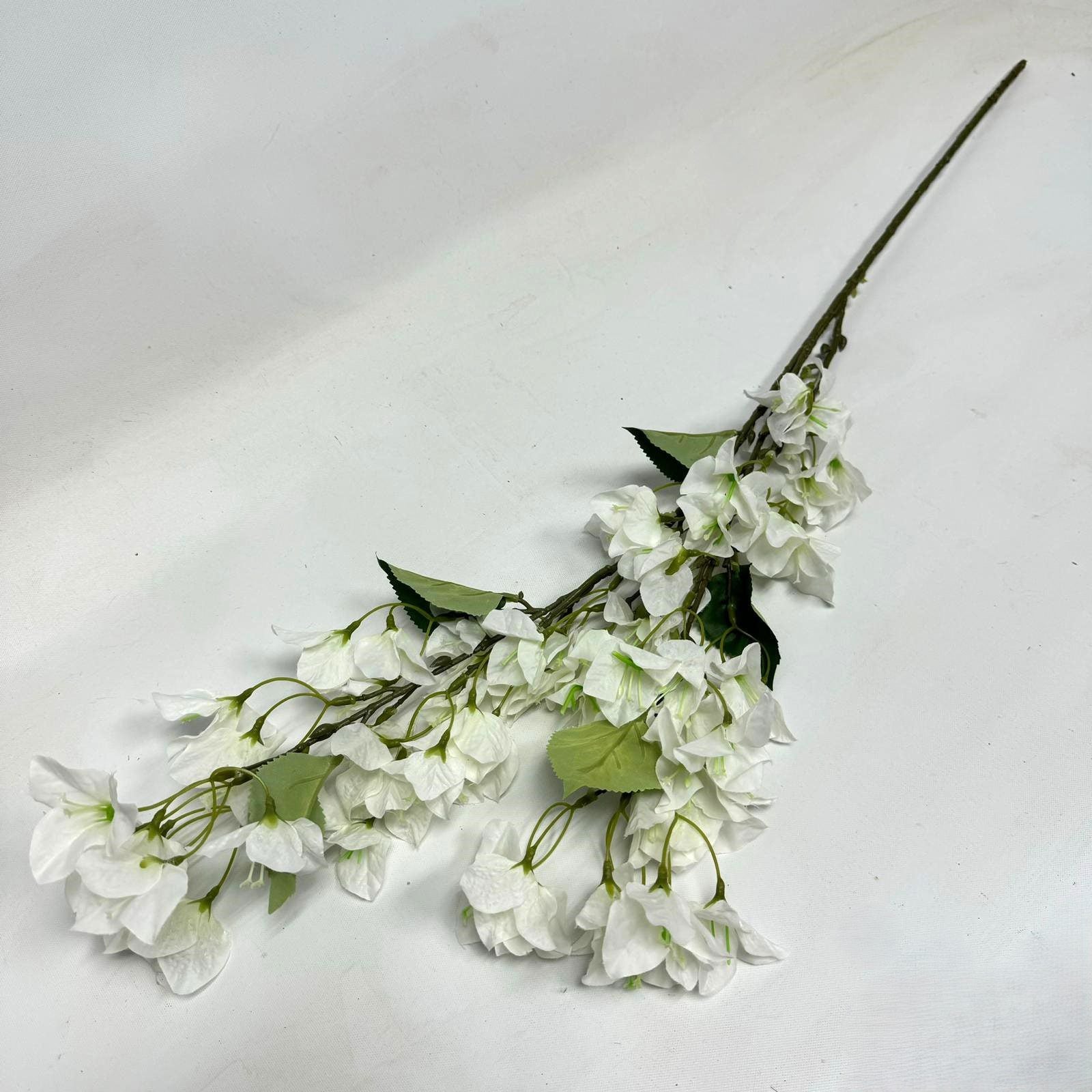 Artificial Bougainvillea Stalk Spray Realistic, Vibrant Floral Decor for Any Space Afaux769