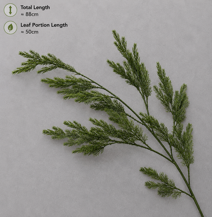 Artificial Cypress Foliage Spray