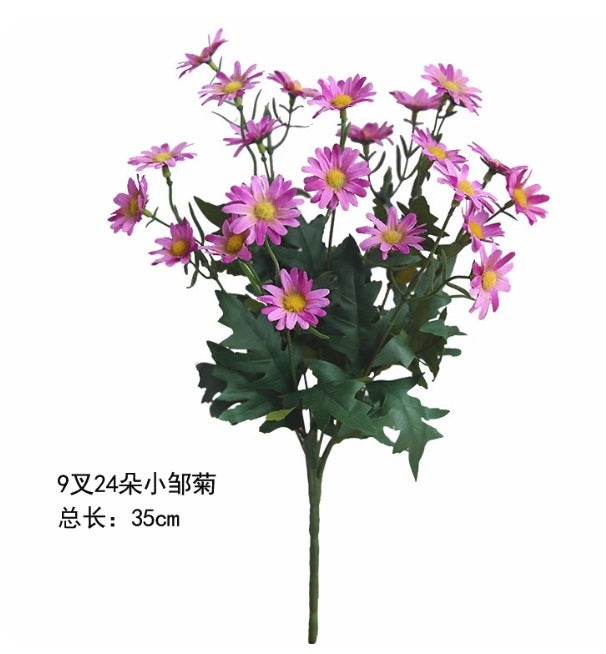 Artificial Flower Daisy Bush for decoration, events, garden & homes Afaux779