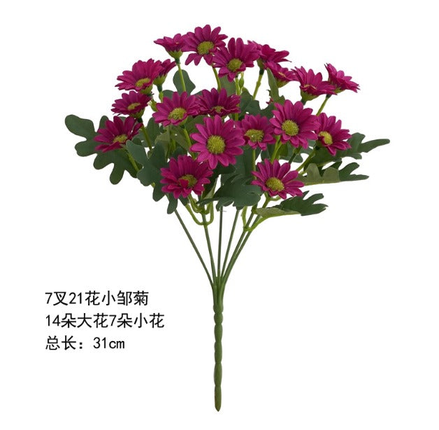 Artificial Flower Daisy Bush for decoration, events, garden & homes Afaux779