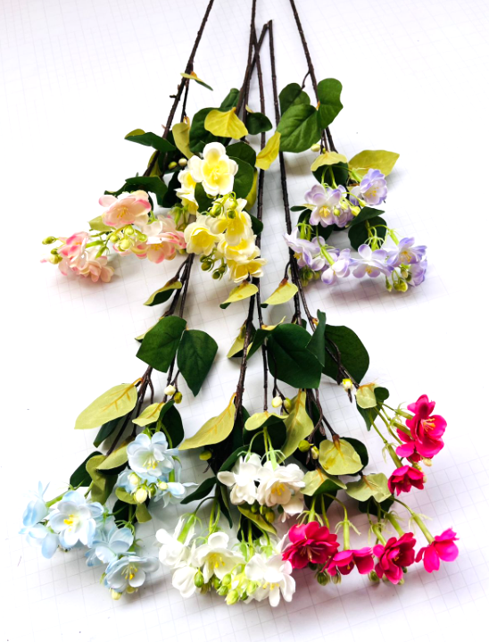 Artificial Flowers Jasmine Spray, home decor, gardens, events, arrangement Afaux781