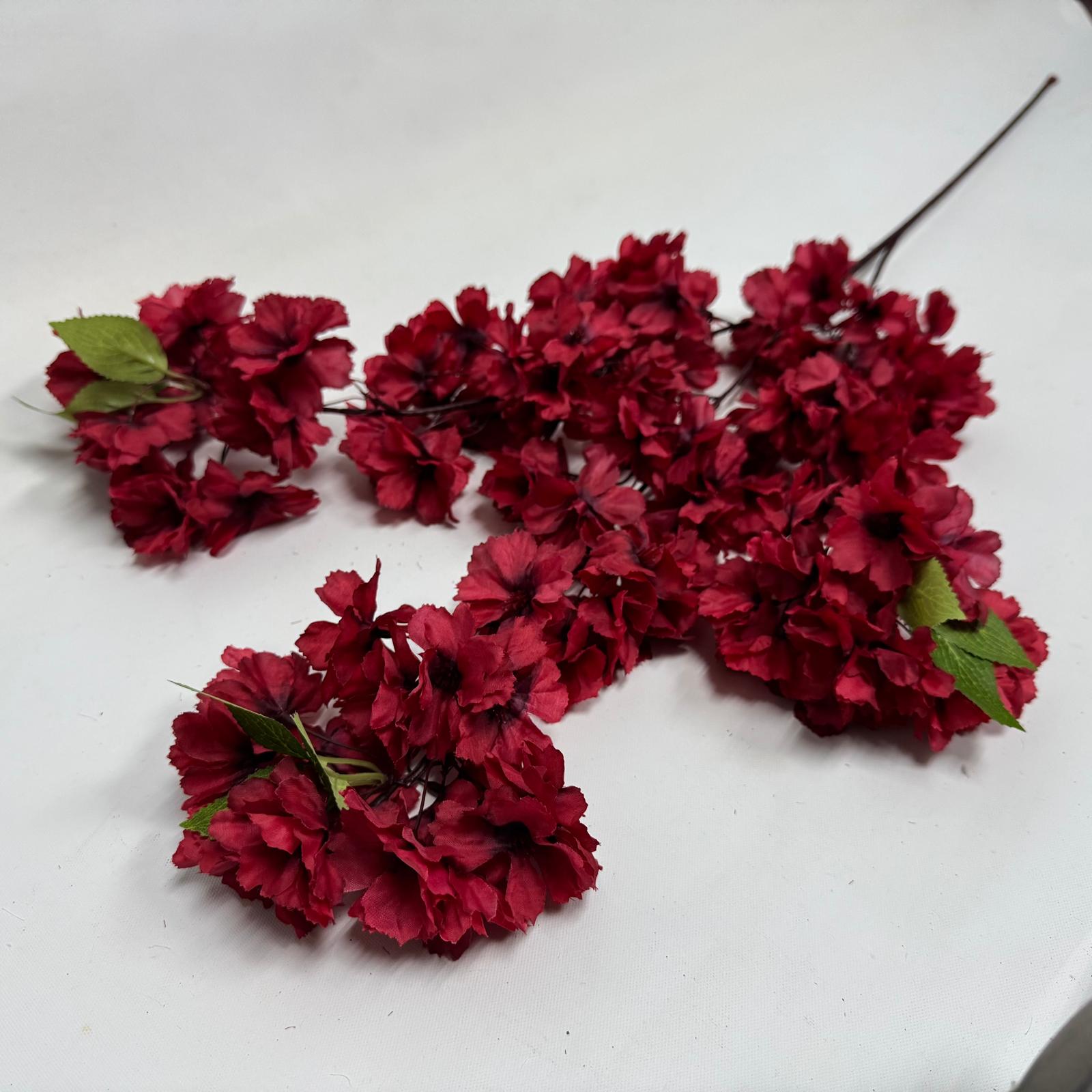 Artificial Cherry Blossom Stalk (105cm) – Elegant Faux Sakura Flowers home decor, seasons Afaux786