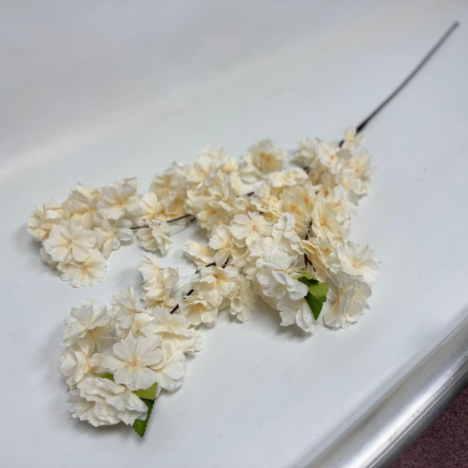 Artificial Cherry Blossom Stalk (105cm) – Elegant Faux Sakura Flowers home decor, seasons Afaux786