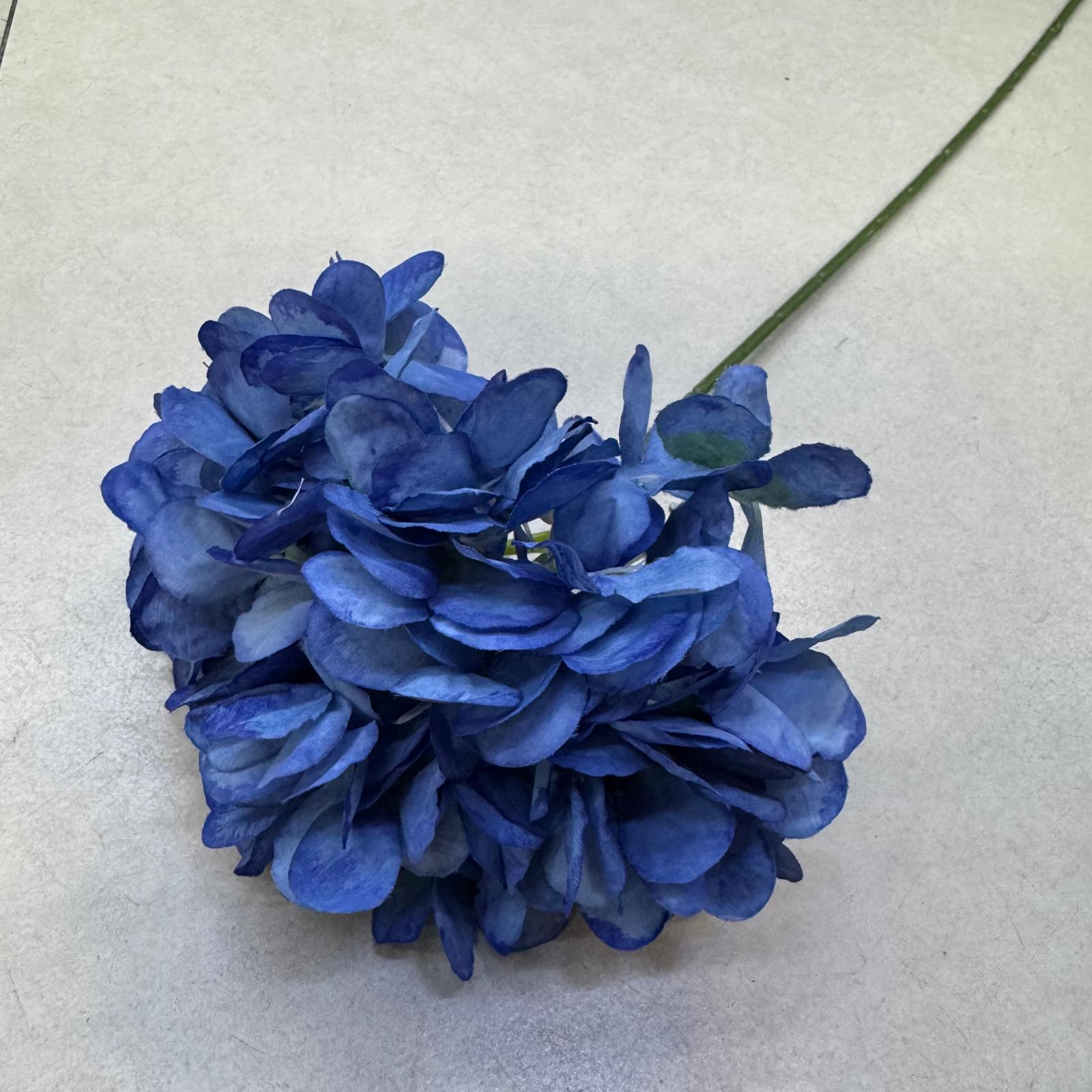 Elegant Artificial Hydrangea Stem – Lush Blooms in 11 Stunning Colors Afaux789