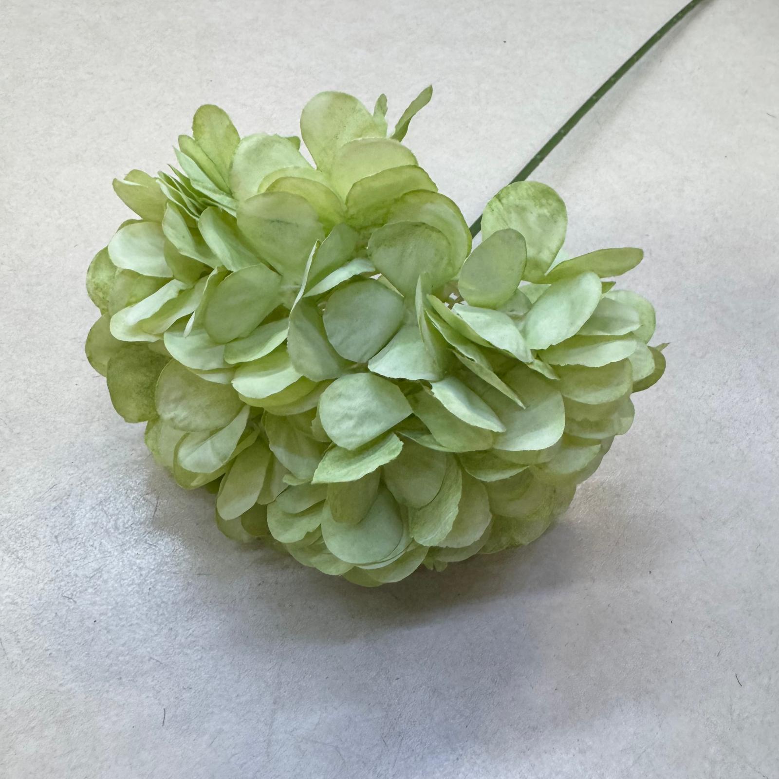 Elegant Artificial Hydrangea Stem – Lush Blooms in 11 Stunning Colors Afaux789