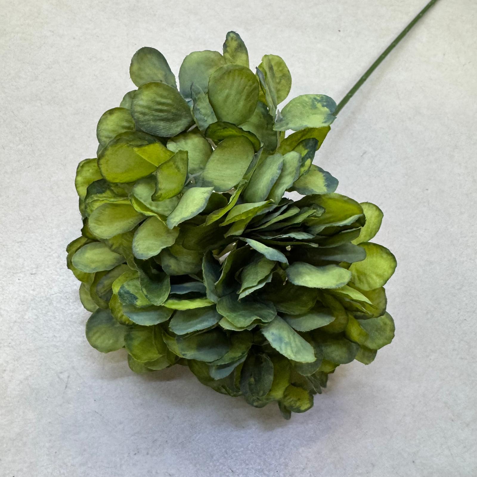 Elegant Artificial Hydrangea Stem – Lush Blooms in 11 Stunning Colors Afaux789