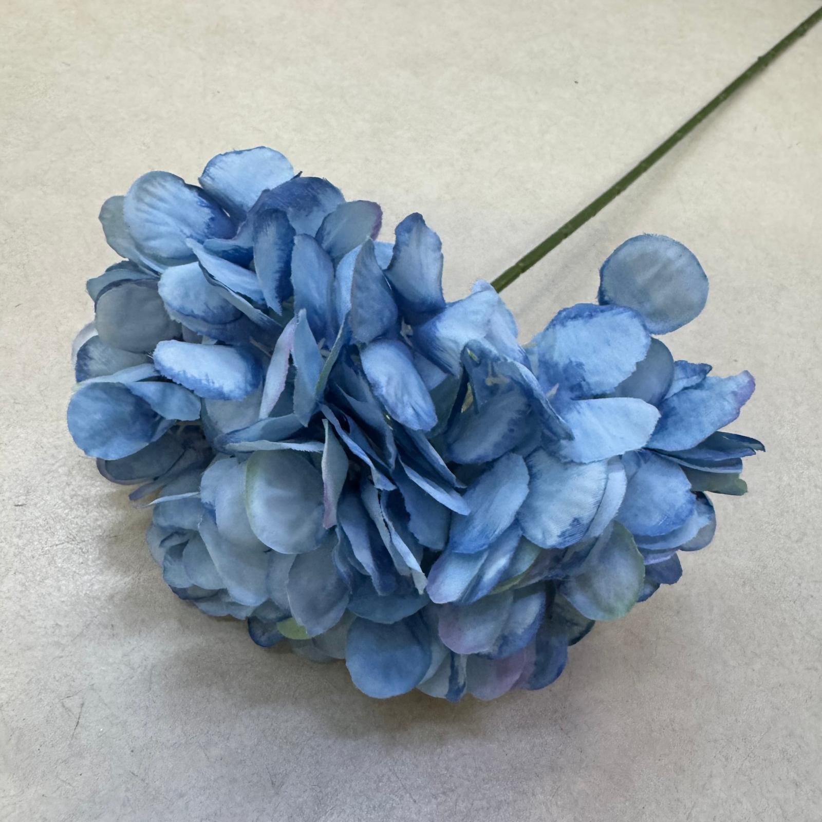 Elegant Artificial Hydrangea Stem – Lush Blooms in 11 Stunning Colors Afaux789