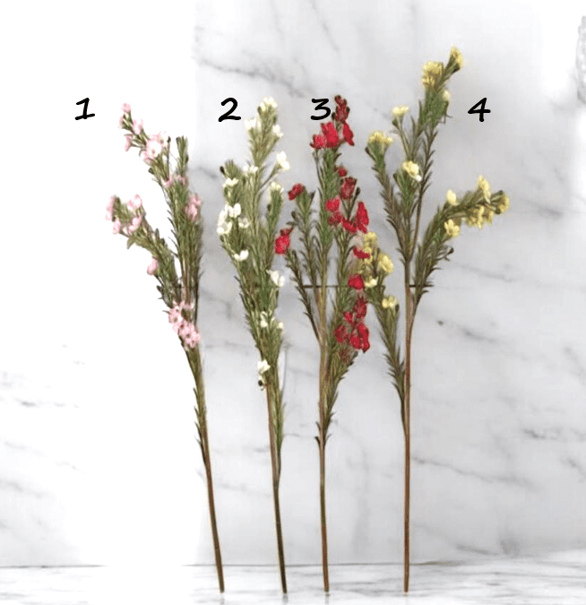 Artificial Flower Bell Flowers Spray home decor, garden, events Afaux794