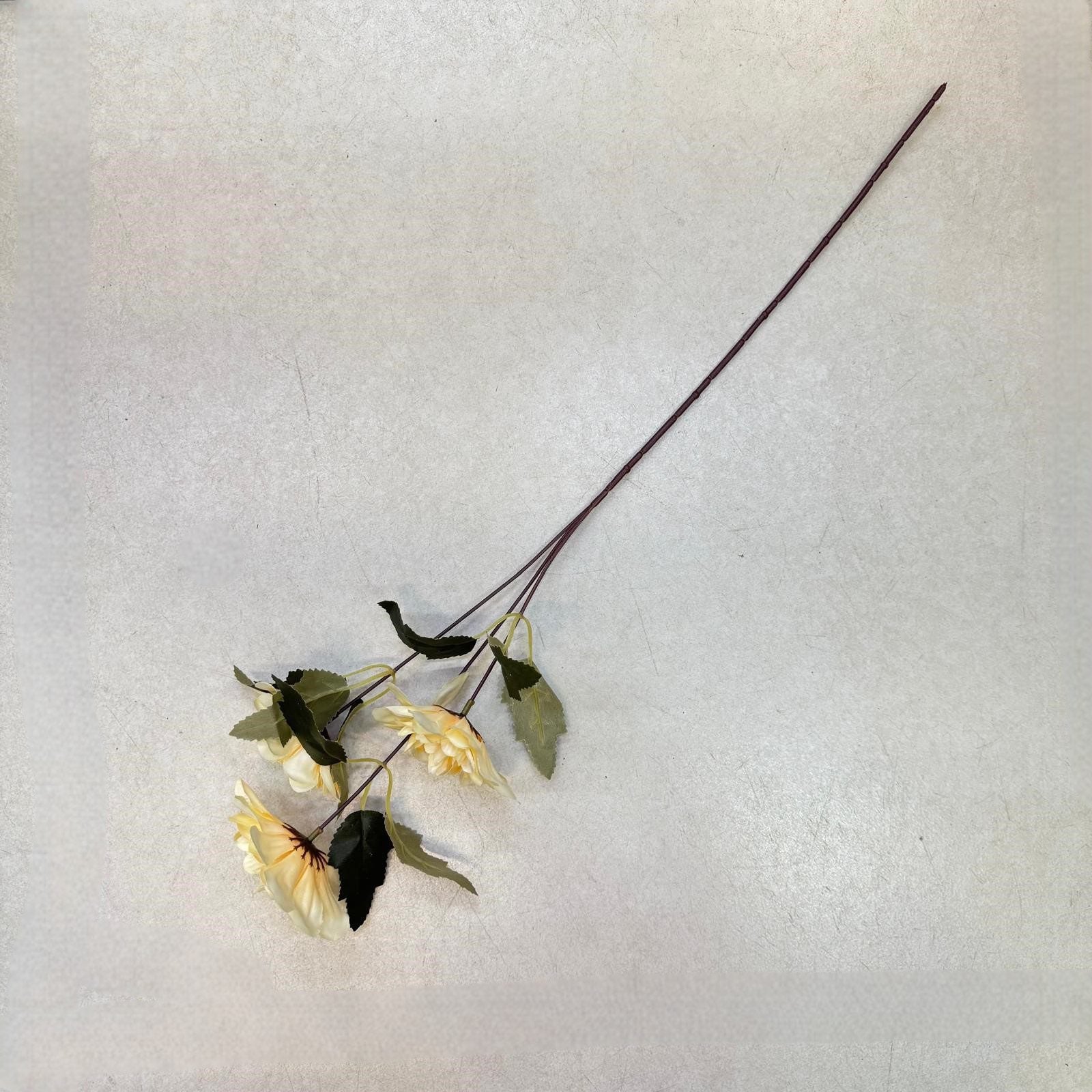 12 pcs Flower Artificial Dahlia Spray x3 heads, flower arrangement, home decor, garden, events Afaux802 x12pcs