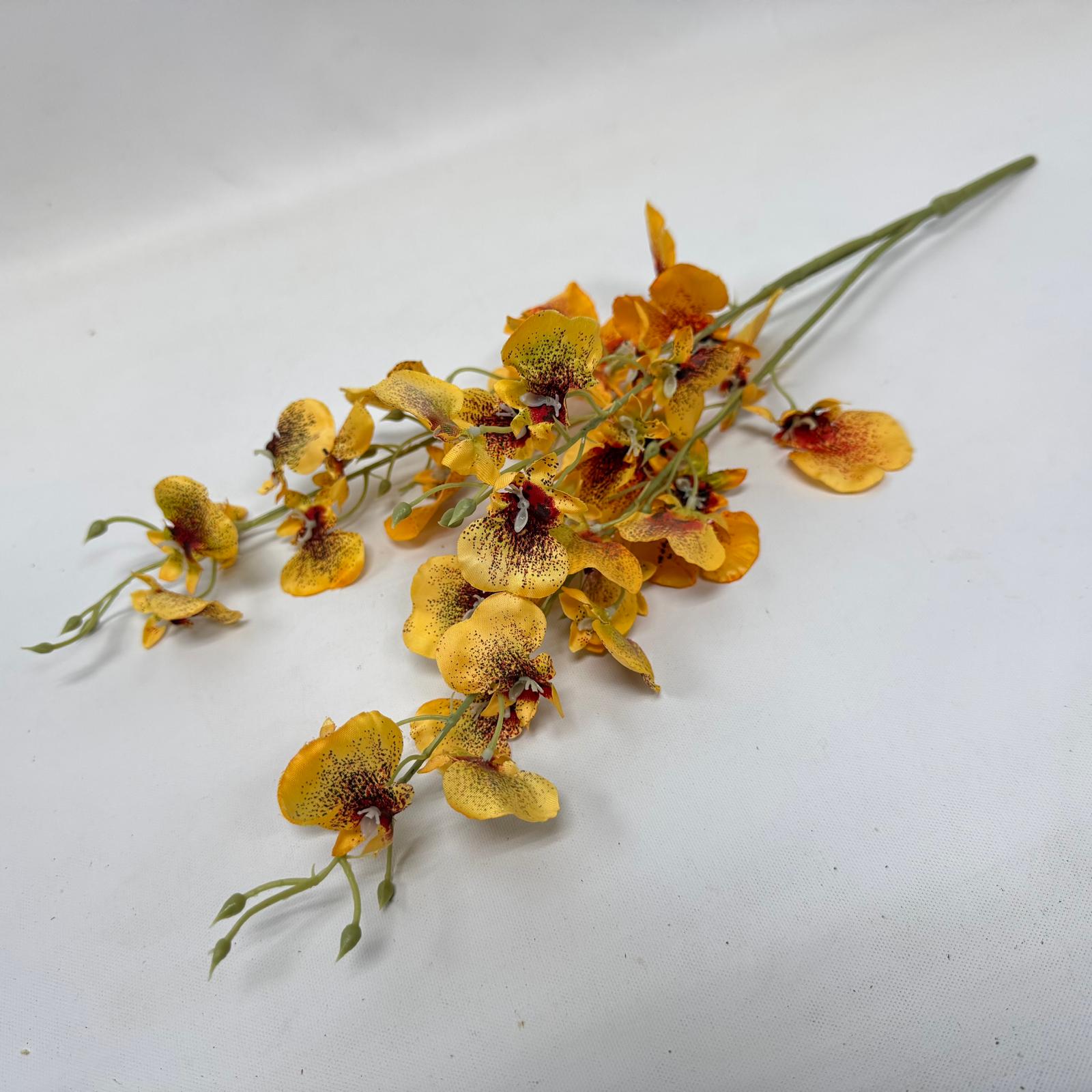 Artificial Flowers Tiger Orchids Bush, plants, arrangement, home decor, events  Afaux809