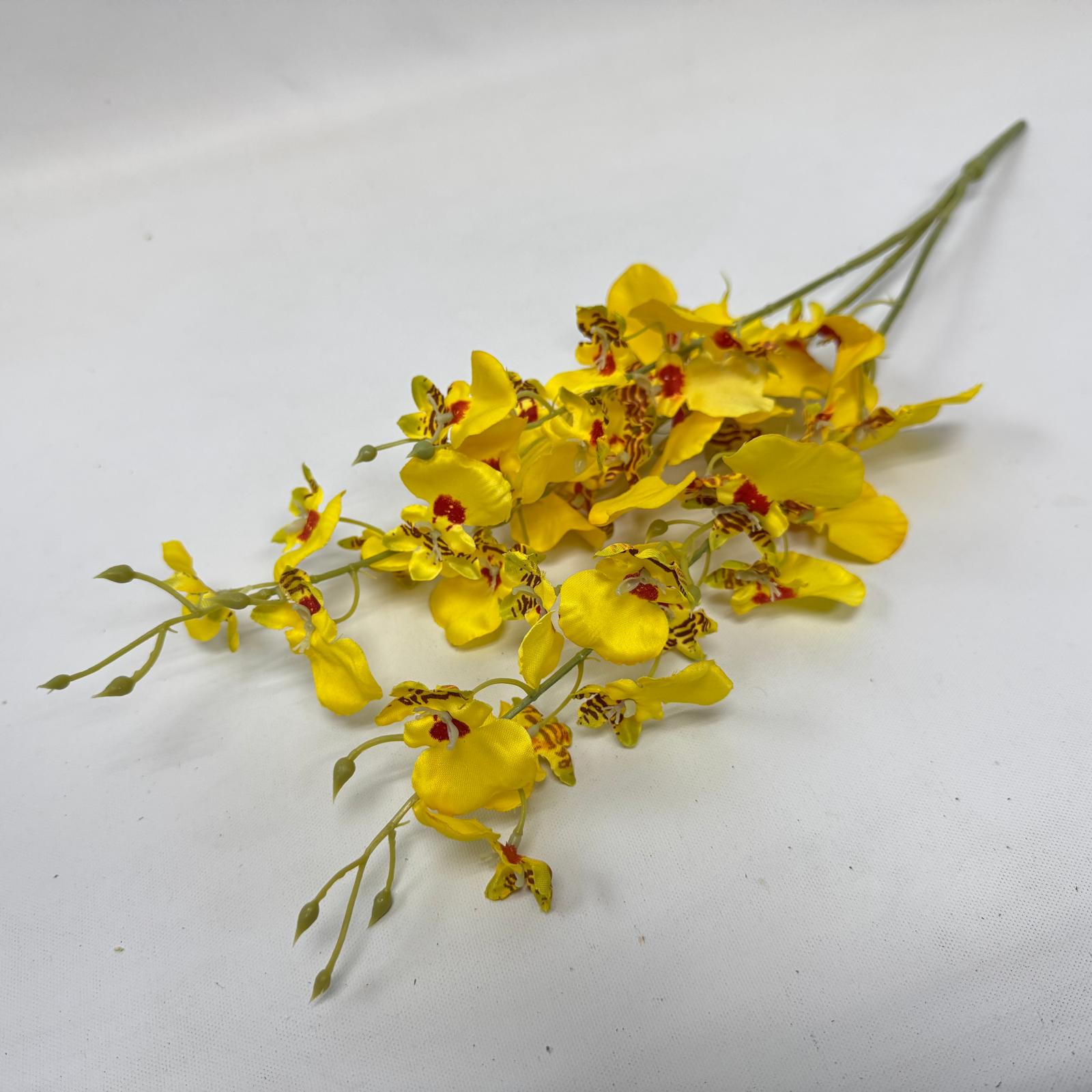 Artificial Flowers Tiger Orchids Bush, plants, arrangement, home decor, events  Afaux809