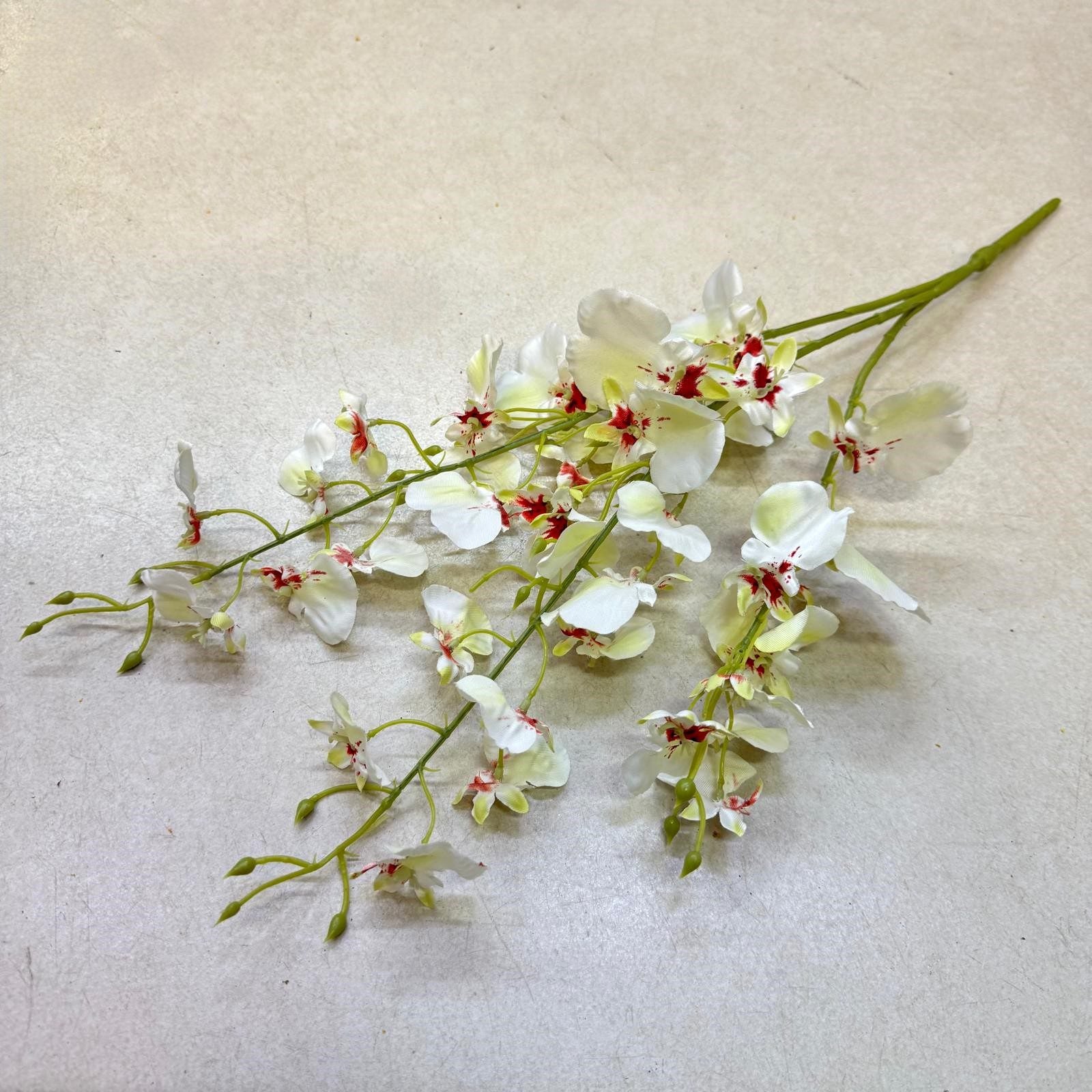 Artificial Flowers Tiger Orchids Bush, plants, arrangement, home decor, events  Afaux809