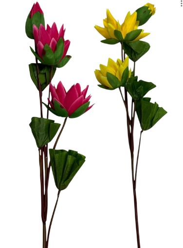 Artificial lotus flower stems Afaux813