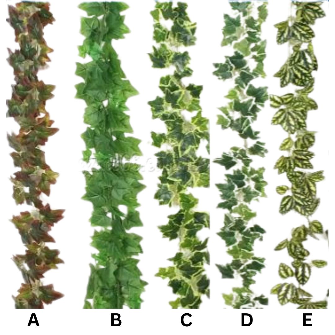 Plants Garland Artificial for Wall or Ceiling hanging, Home decor, events, gardens, balcony, shrubs, grass, flowers Afoil141