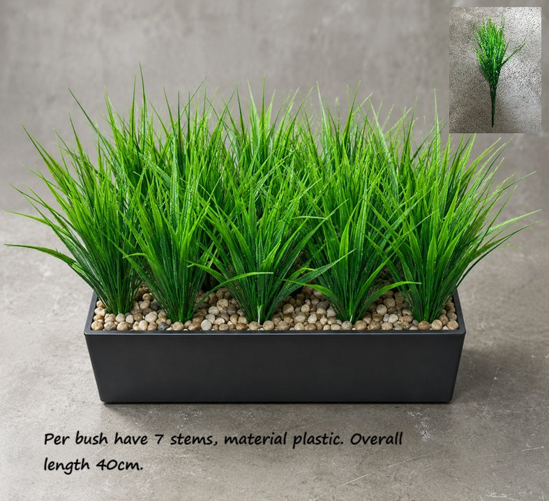 Artificial eucalyptus leaf bush by Alton Flowers, perfect for home decor and floral arrangements.