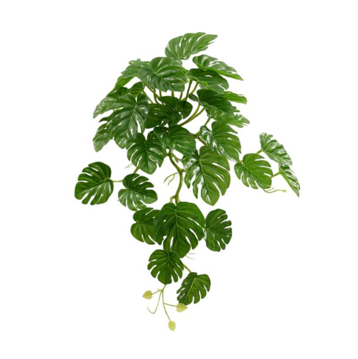 Artificial Monstera Hanging Plant Bush