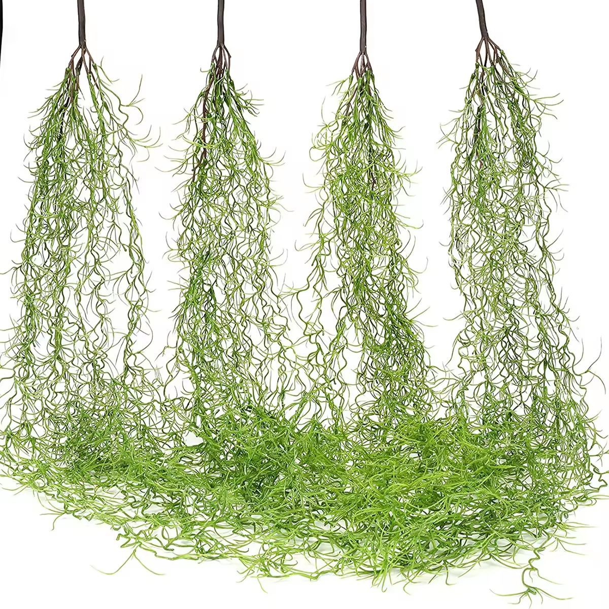 Green Air hanging vine Plastic, Artificial, Vine Kelp Plant Wall Hanging, home decor, garden, events, Afoil041