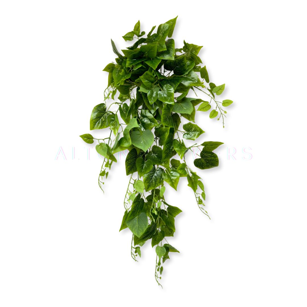 Plant Artificial Epiperium Bush, hanging plant, wall hanging, home decor, events Afoil067