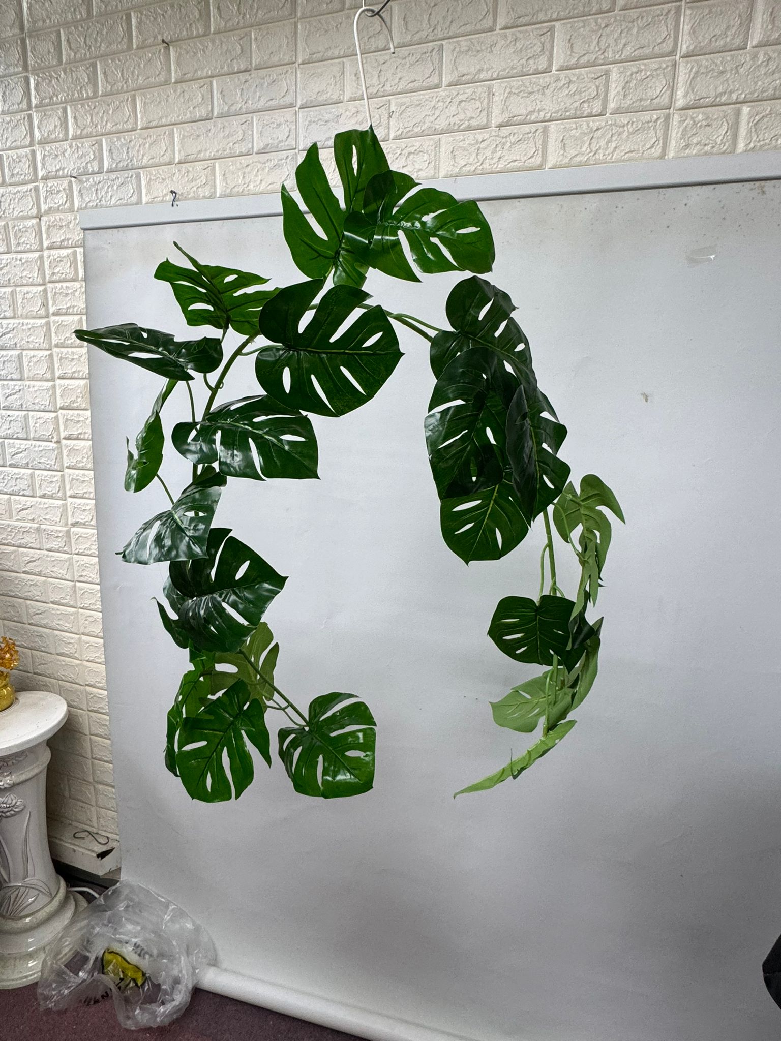 Artificial Monstera Leaves Garland Hanging Vine Afoil159