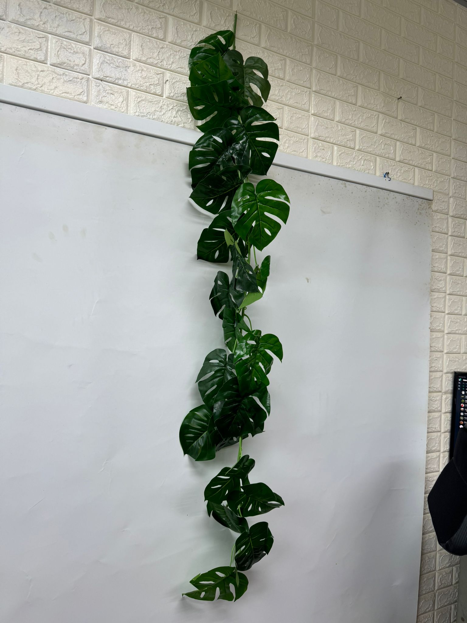 Artificial Monstera Leaves Garland Hanging Vine Afoil159