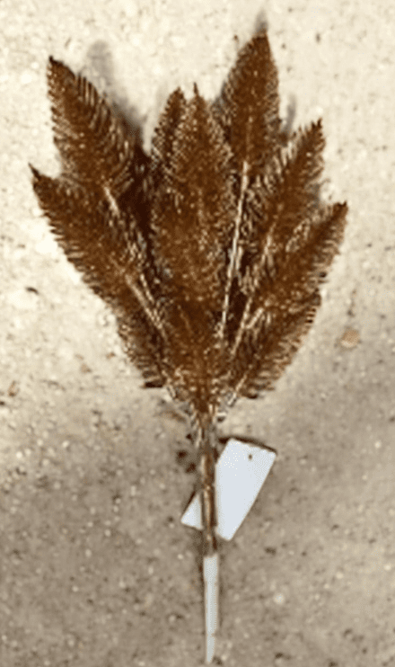 Plant Artificial Leafs Gold Bush, Home decor, flower arrangement, events Afoil172