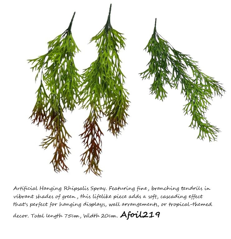 Artificial Plant, foilages, greenerys, Rhipsalis Spray Afoil219