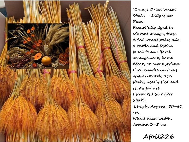 Plant Artificial Dried Flowers, leaves, shrubs, garden, events Afoil226